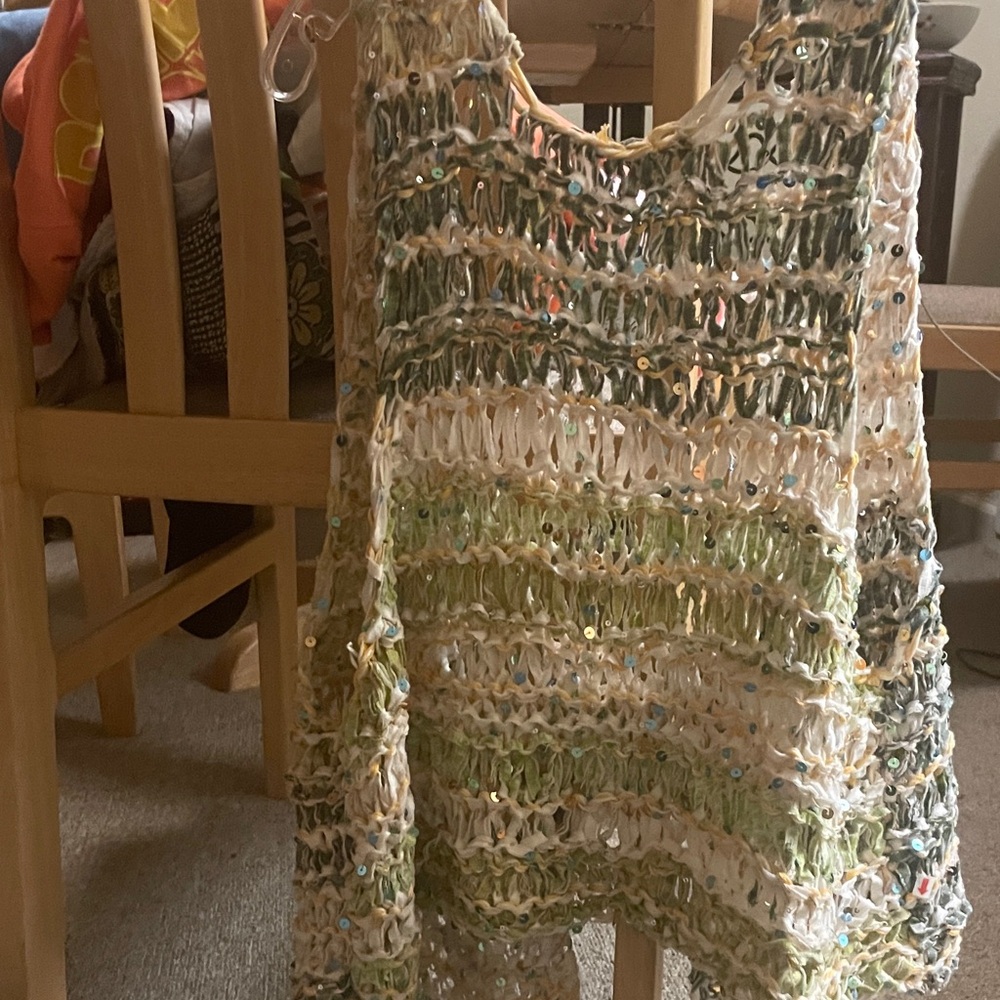 Free People  Knit Vest with Sequins - Picture 5 of 7